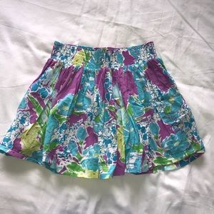 Floral Watercolor Skirt